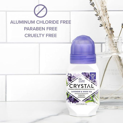 Crystal Essence Deodorant Roll On Mineral 2.25 Oz